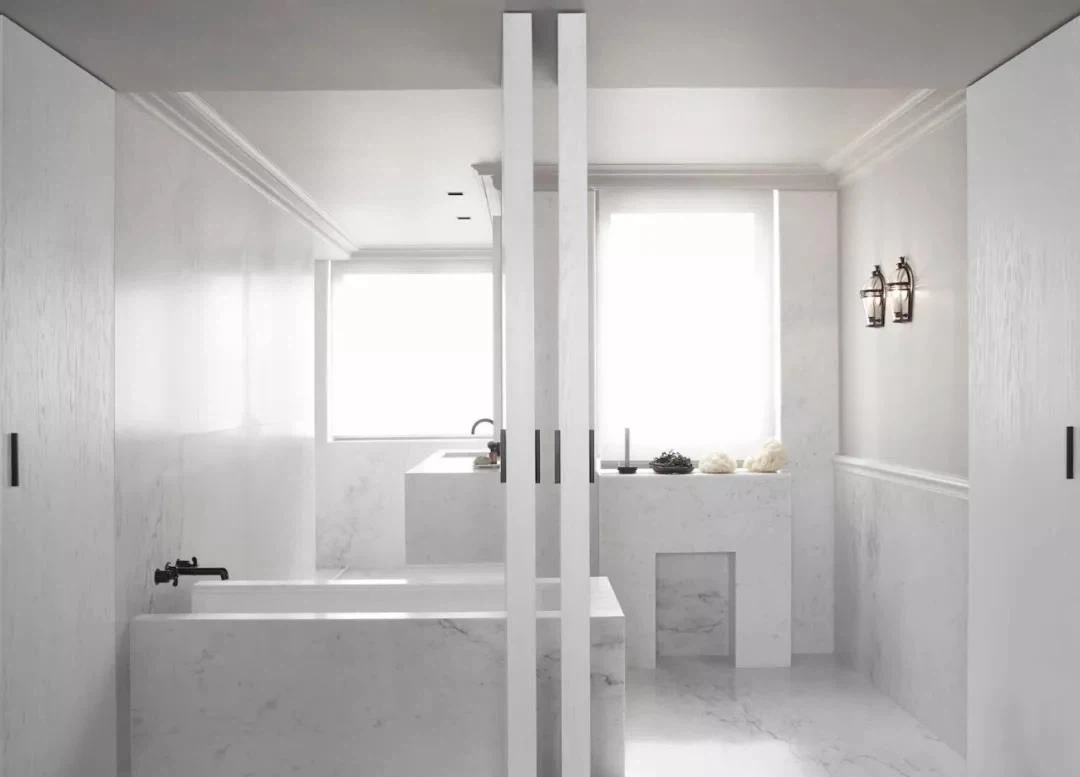 White Marble Bathroom