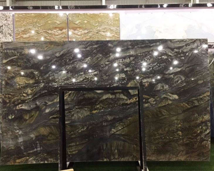 Black Fantasy Quartzite Slabs