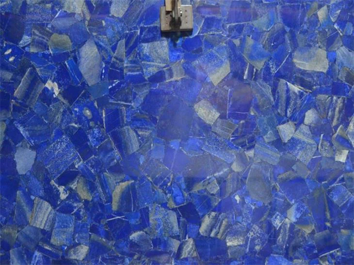 Blue Lapis Lazuli Agate Gemstone Slab