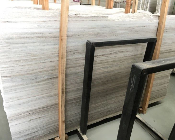 Crystal Wood Grain Marble Slabs