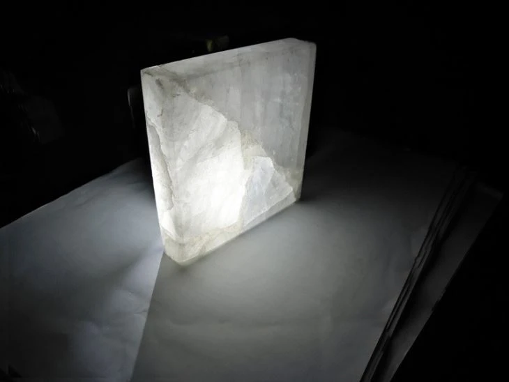 White Agate Stone Table Top