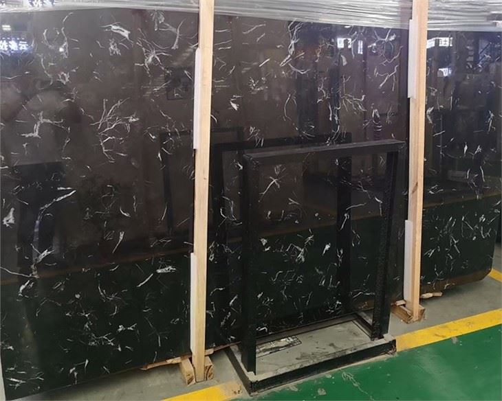 Black Ice Marble Slabs