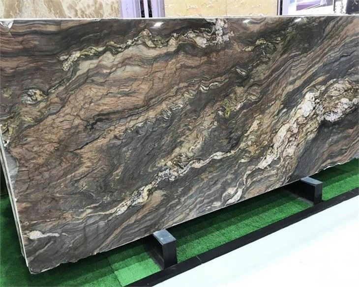 Explosion Blue Quartzite Slabs