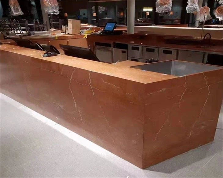 Rojo Coral Marble