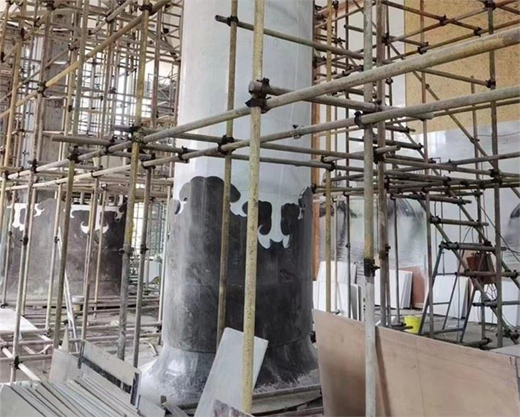 hotel lobby Marble Columns