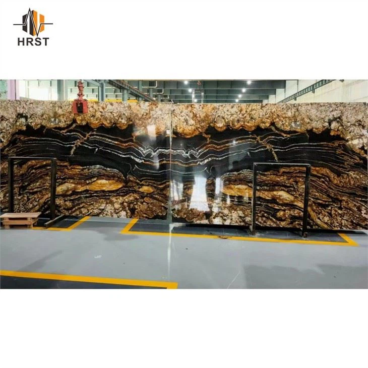 Magma Gold Granite Kitchen island