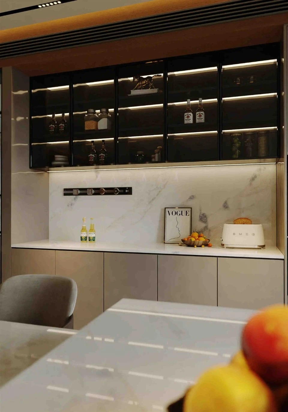 Kitchen Countertop & Backsplash